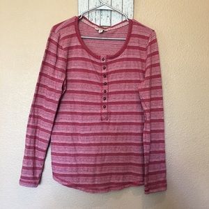 🍁 Lucky Brand XL Long Sleeve Striped Shirt